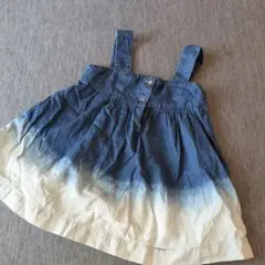 babyGAP デニムグラデーションワンピース