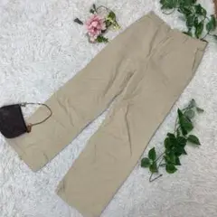 美品　B&Y ユナイテッドアローズ　サマーコーデュロイストレートパンツ　薄手　M