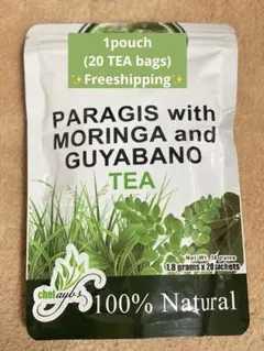 Chef Ayb's PARAGIS TEA WITH MORINGA 1pc