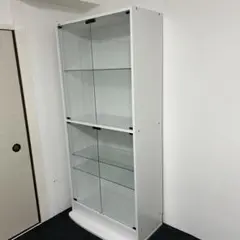 JAJAN コレクションラック ディスプレイケース　ハイタイプ　ホワイト