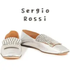 【Sergio Rossi】Sr1フラットシューズ 【セルジオロッシ】