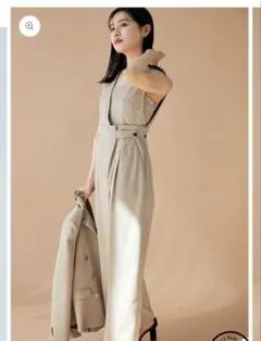 laubeblanc 4way twill Combinaison ベージュ