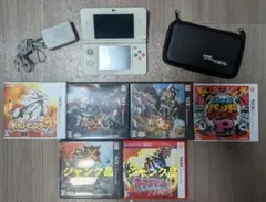 New Nintendo 3DS ホワイト ゲームソフト付き