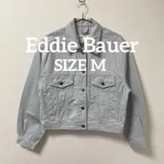 Eddie Bauer ショート丈 ライトブルー ライトジャケット