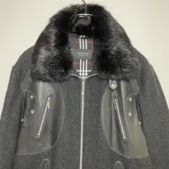 BURBERRY バーバリー ジャケット サイズL ブラックレーベル 希少 古着