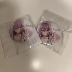 エウレカくじ アイシア 缶バッジ2個セット