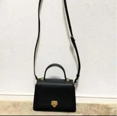 CHARLES & KEITH 黒 ハンドバッグ ショルダーバッグ2way