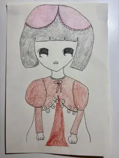 オリジナルイラスト　女の子