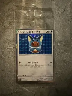 ポンチョを着たイーブイ（シャワーズ） PROMO SM-Pプロモカード