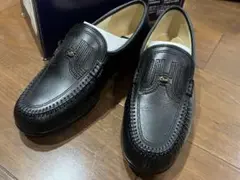 OTAFUKU 婦人ウェッジシューズ 黒 25.0
