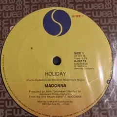 MADONNA holiday 12inch