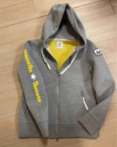 サマンサタバサ　ゴルフ　パーカー　グレー　イエロー　NO7 NO.7 黄色　M