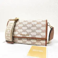 新品未使用✨MICHAEL KORSマイケルコース ショルダーウォレット 茶色
