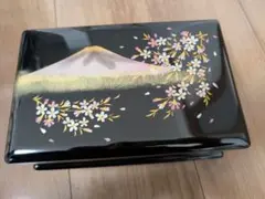 新品未使用　会津塗　京うさぎ蒔絵　ミニタンス　鈴善謹製 新品未使用会津塗京うさぎ蒔絵ミニタンス鈴善謹製