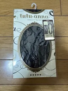 tutu anna 中 花柄 網タイツ 花柄ストッキング