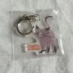 東京リベンジャーズ　黒ねこ意匠　アクリルキーホルダー　三ツ谷隆