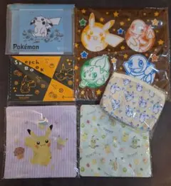 【非売品】ポケモングッズ　6点　★ピカチュウ　★ニッセイ