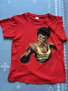 ブルース・リー Tシャツ プリント グラフィック 赤 美品 半袖Tシャツ