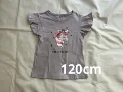 バースデイ ユニコーン スパンコール Tシャツ 半袖 120cm