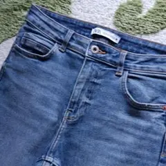ザラ　ストレートデニム ブルー EUR 36