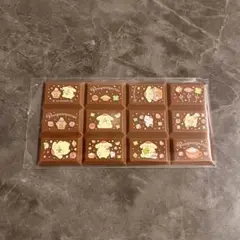 サンリオ　ポムポムプリン　チョコレート型　シール　ステッカー