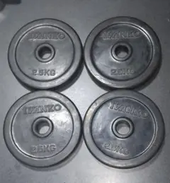 IVANKO 2.5kg プレート 4枚 28mm 用