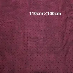 ワインレッド　まだら模様　ドット柄