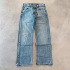 リーバイス569 Levis W30 ブルーデニム 青 ヒゲ 古着 15481