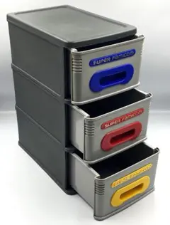 SFC 『 スーパーファミコン 3段カセット収納ボックス 』 廃盤品