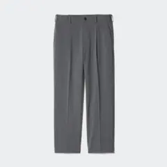 UNIQLO タックワイドパンツ GRAY サイズ：S