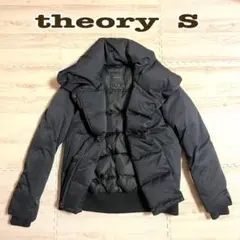 u003c美品u003e theory セオリー ダウンジャケット ダウン アシンメトリー