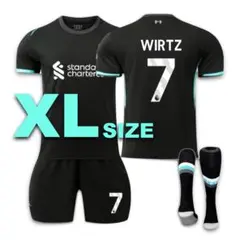 XLサイズ 24-25 リバプール ヴィルツ サッカー ユニフォーム レプリカ
