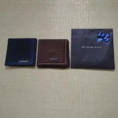 メンズ　BURBERRY　ハンカチ　２枚