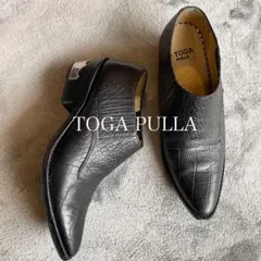 美品✨TOGA PULLA ウエスタンショートブーツ 24cm