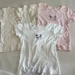 女の子　半袖　Tシャ3枚セット　90 保育園