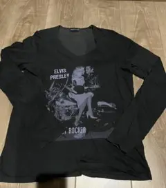 LAD MUSICIAN ロングスリーブTシャツ エルビスプレスリー