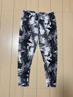 So マーブル柄レギンス 【XLサイズ】　スポーツ　一点もの✨