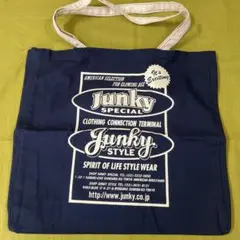 Junky スペシャルトートバッグ ネイビー