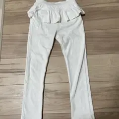 プティマイン　フリル付き　ロングパンツ 120