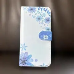 BASIO4 KYV47 対応 ケース 手帳型 花柄スマートフォンケース　未使用