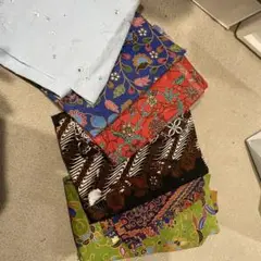 アジアン生地セット ラオスにて購入