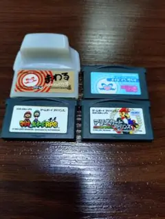 ゲームボーイアドバンスソフトのみ　マリオ&ルイージRPG等　４本セット