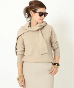 DeuxiemeClasse CAPRIクルーネックプルオーバー