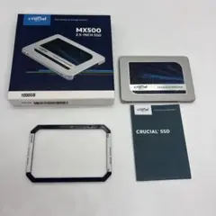 crucial MX500 2.5インチSSD 1000GB クルーシャル 正常