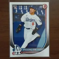 キム・ヘソン 選手　2025 TOPPS カード　ドジャース