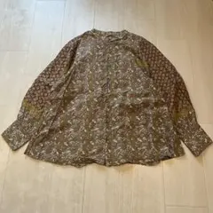 Ungrid インド綿　メイドインインド　オリーブグリーン