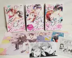 むせるくらいの愛をあげる 1-3巻セット 特典付き