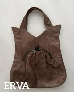 ERVA がま口トートバッグ スペイン製 エルバ