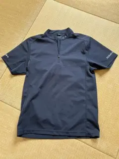Oakley ネイビー ハーフジップシャツ