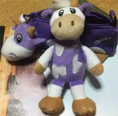 【超レア】ミルカチョコ　ヴィンテージ　ぬいぐるみ　ノベルティ　milka 超レア】ミルカチョコ ヴィンテージ ぬいぐるみ ノベルティ
